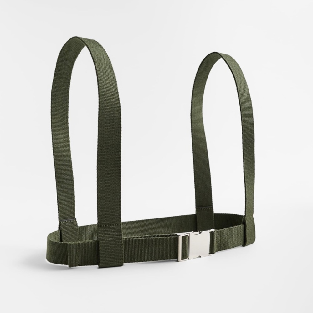 Zara Green Harness Buckle Belt - Picture 4 of 8